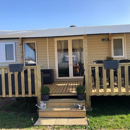Mobil Home Neuf 6/8 Pers Biville-sur-Mer Buitenkant foto