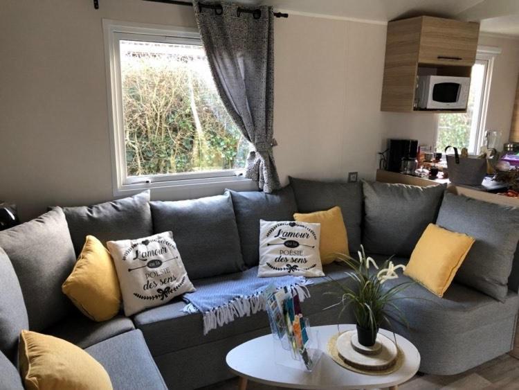 Mobil Home Neuf 6/8 Pers Biville-sur-Mer Buitenkant foto