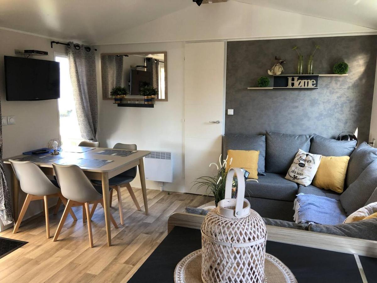 Mobil Home Neuf 6/8 Pers Biville-sur-Mer Buitenkant foto